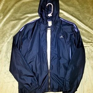 Adidas women's windbreaker, L